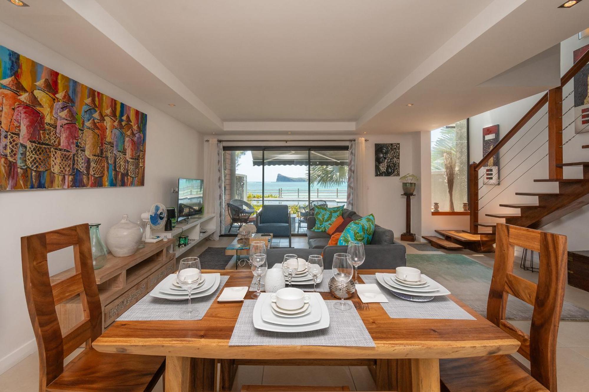 Luxury Beachfront Duplex, Coin De Mire View / 3Bed Cap Malheureux Eksteriør billede