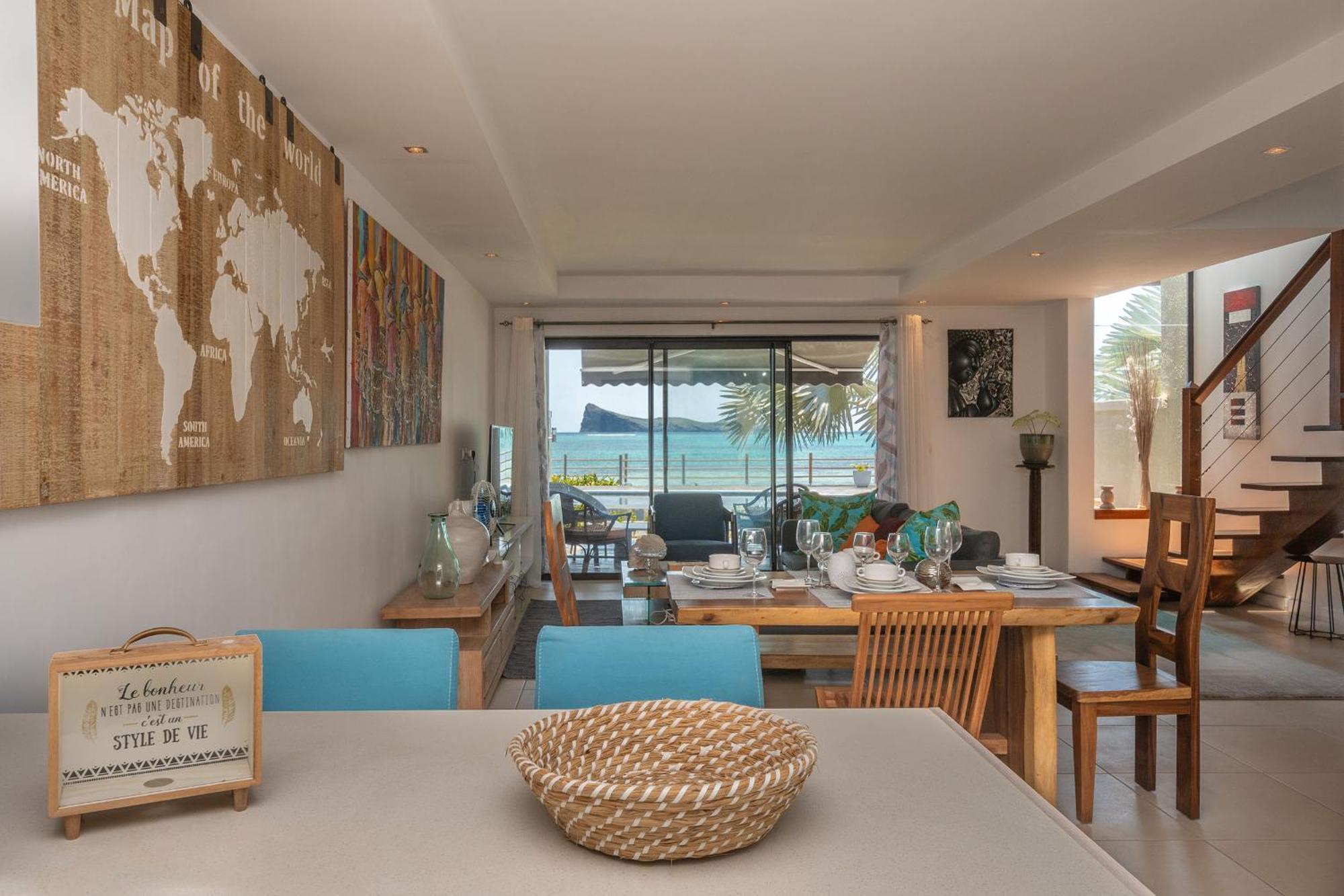 Luxury Beachfront Duplex, Coin De Mire View / 3Bed Cap Malheureux Eksteriør billede